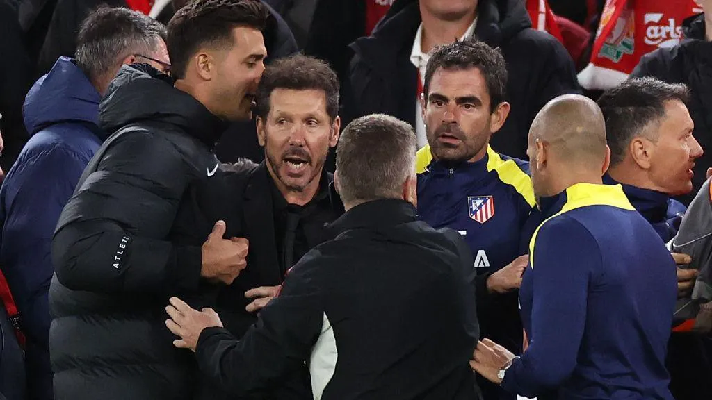 Atletico's Coach Shares Regret Following Clash with Anfield Supporters