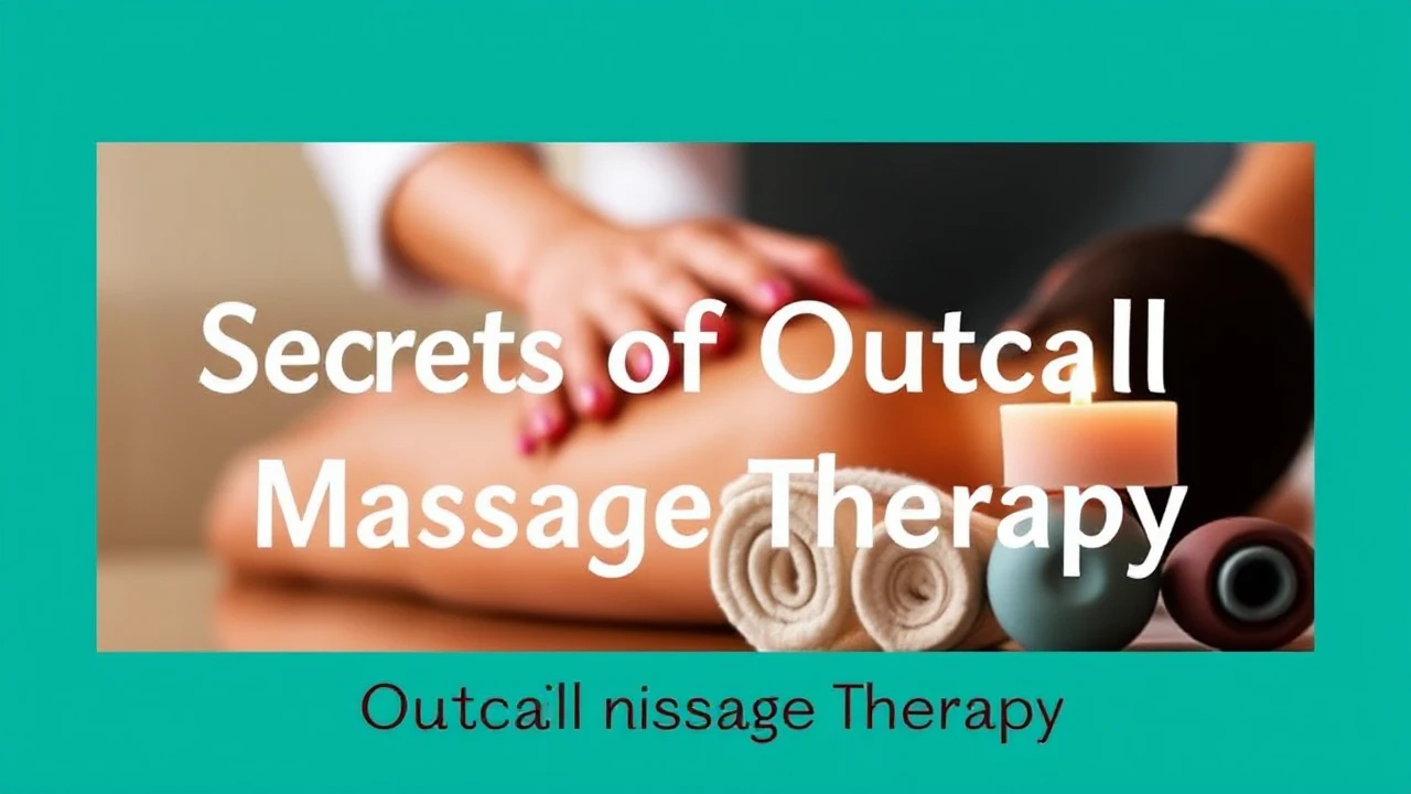 Discovering the Secrets of Outcall Massage Therapy