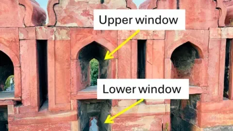 The capital's polluted atmosphere is changing the iconic Red Fort dark, investigation reveals