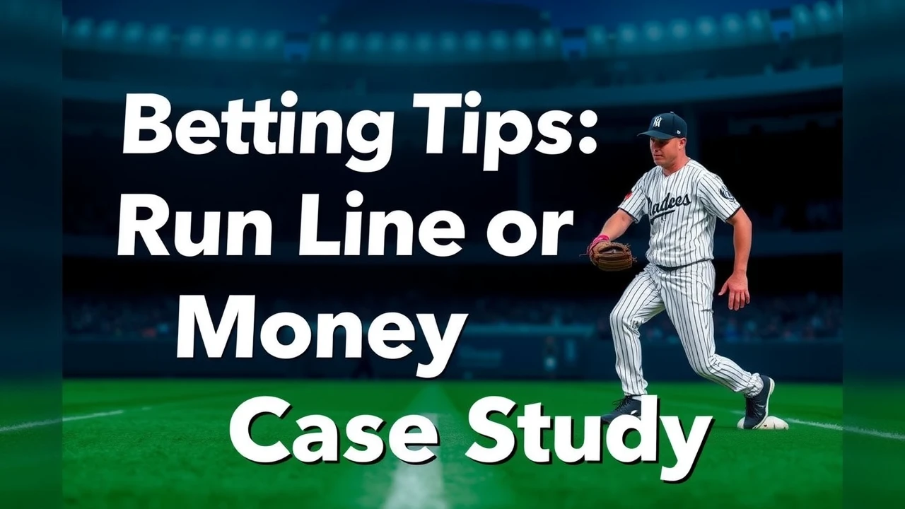 Betting Tips - Run Line Or Money Line - Yankees Case Study